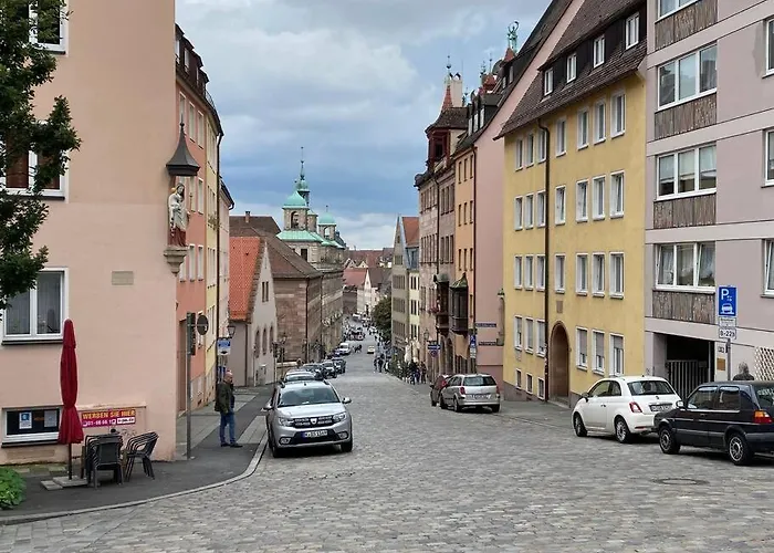 Loft Studio-apartment - Parken - Top-lage Unterhalb Der Burg * Nürnberg