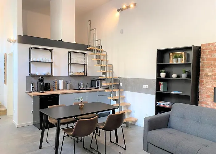 Loft Studio-apartment - Parken - Top-lage Unterhalb Der Burg *